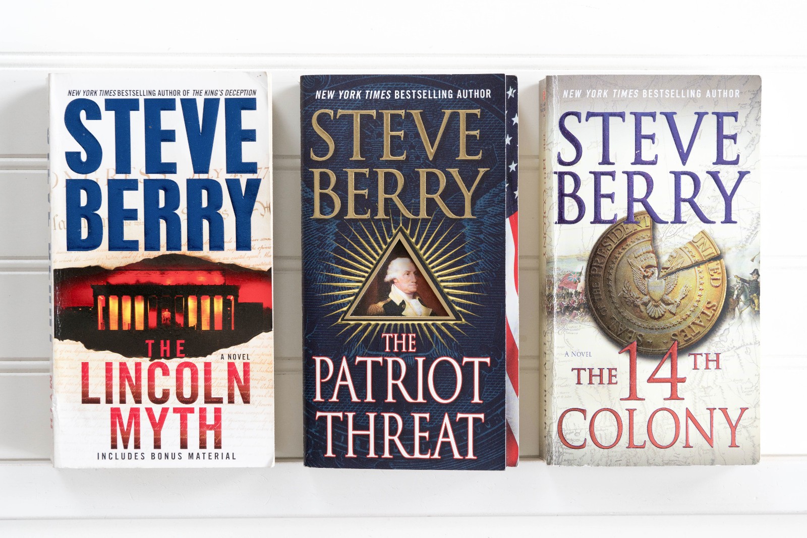 Steve Berry Lot of 23 COTTON MALONE Complete Series (#1-18) Set Paperback Books