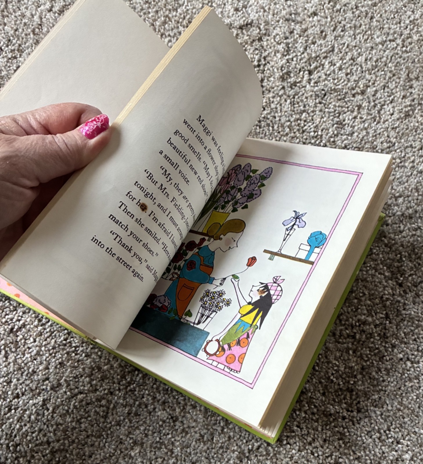 🟧 Hardcover Children’s Vintage Book Gypsy Girl’s Best Shoes by Anne Rockwell