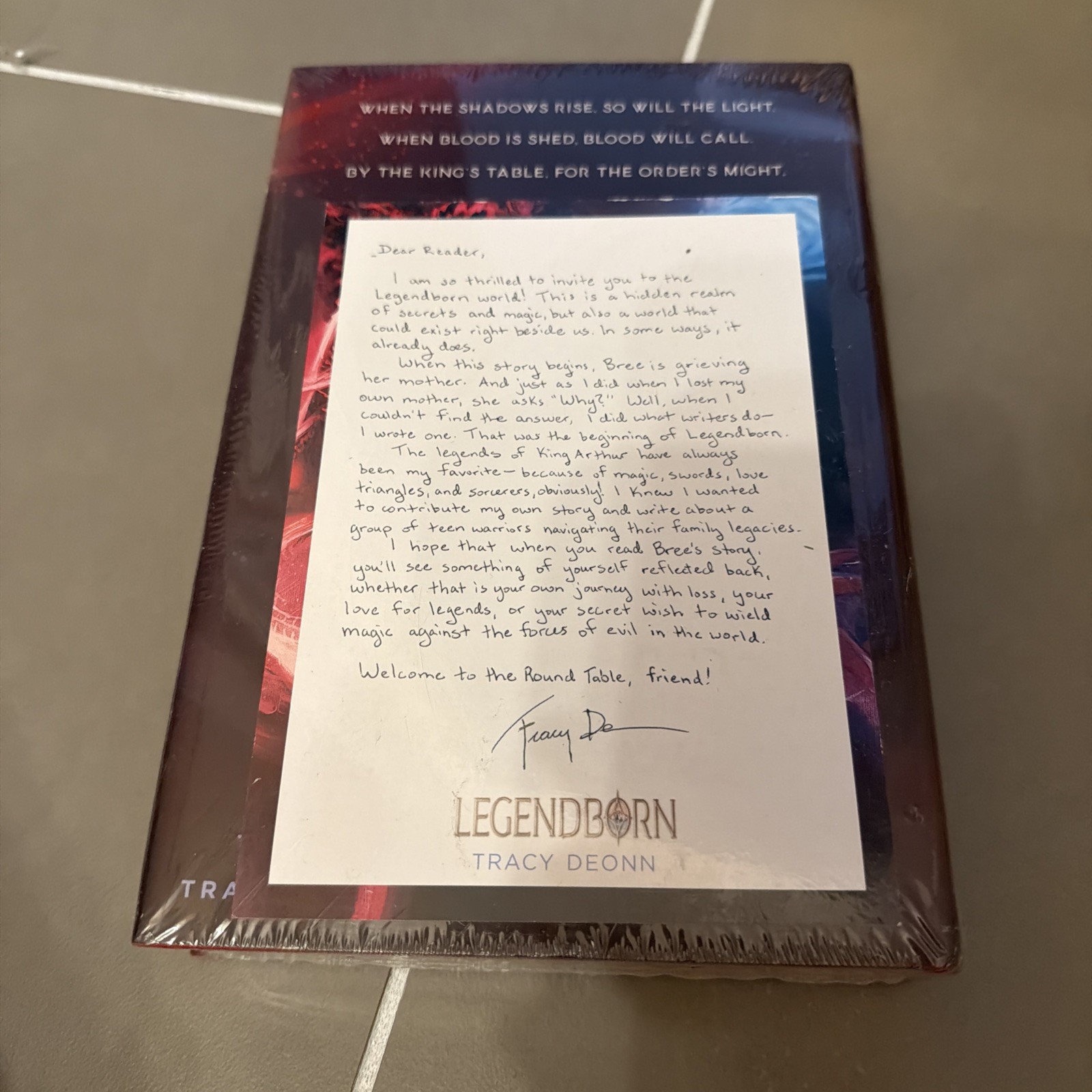 Legendborn by Tracy Deonn OwlCrate Edition Signed HC NEW Sealed