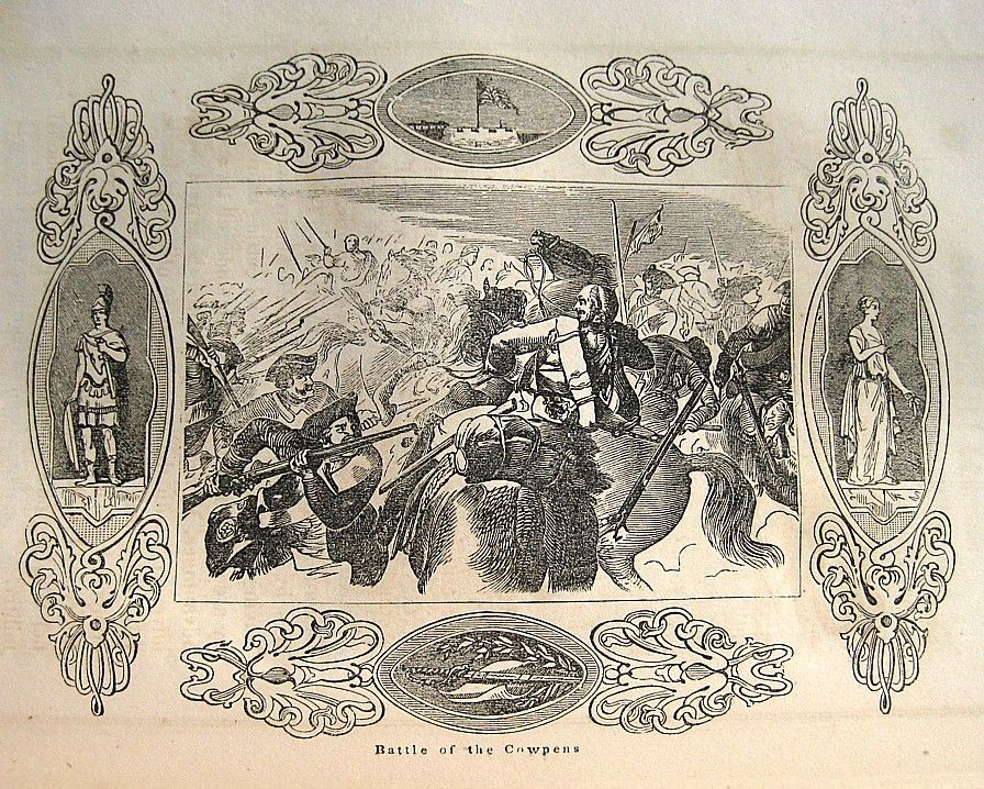 1855 U.S. MILITARY PICTORIAL HISTORY BOOK REVOLUTIONARY WAR OF 1812 INDIAN WARS
