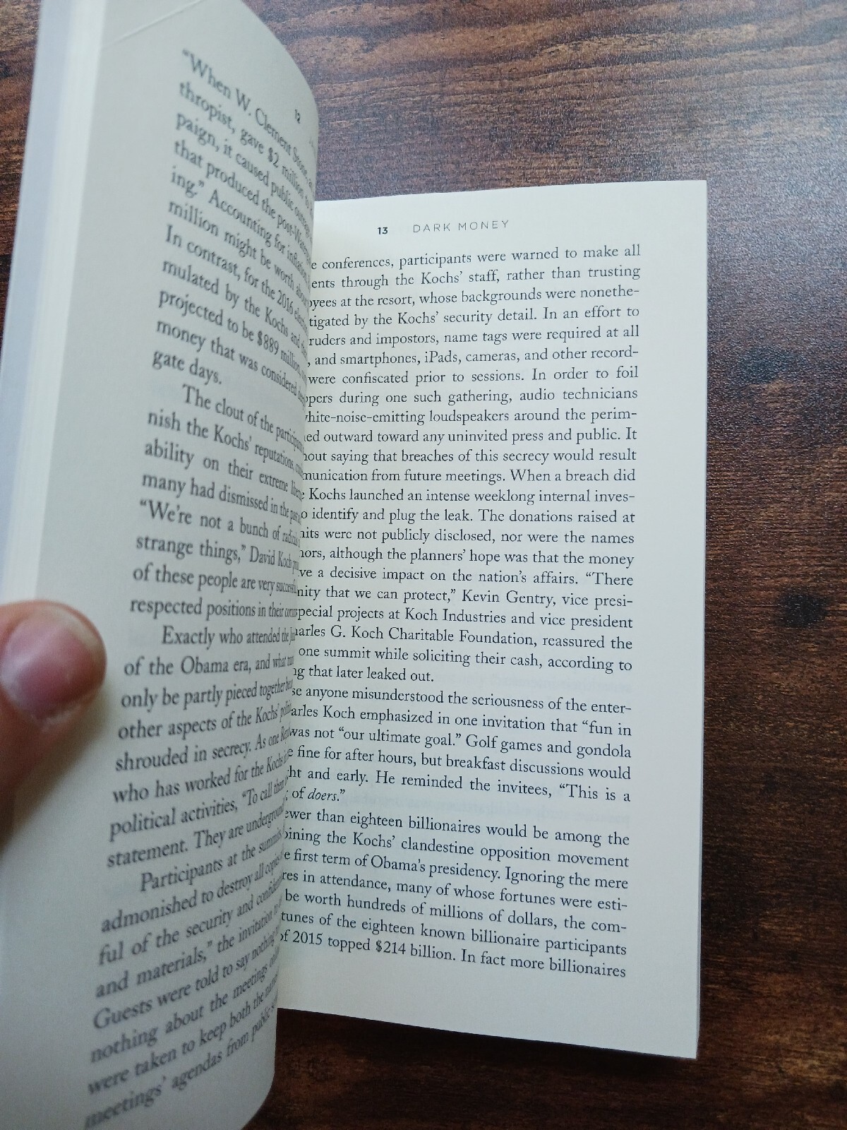 Dark Money, Jane Mayer