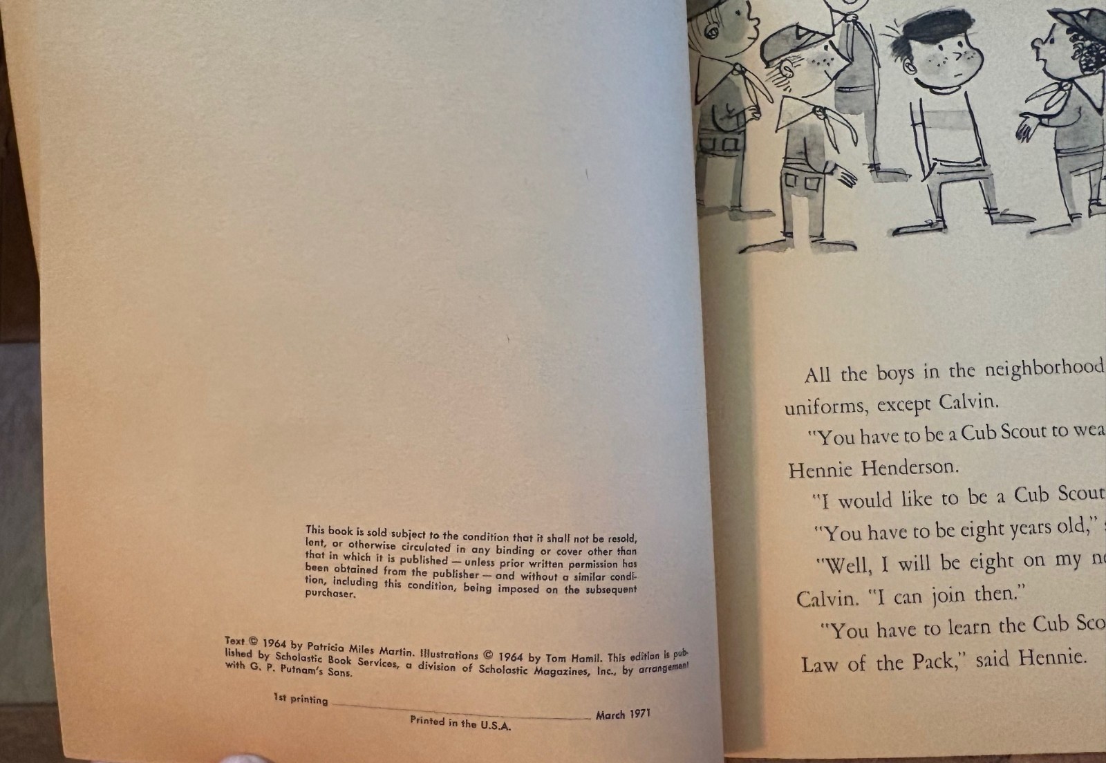Lot of 8 vintage children’s pb books -Bear, Boy,Calvin,Georgie,Tuckers,BillyGoat