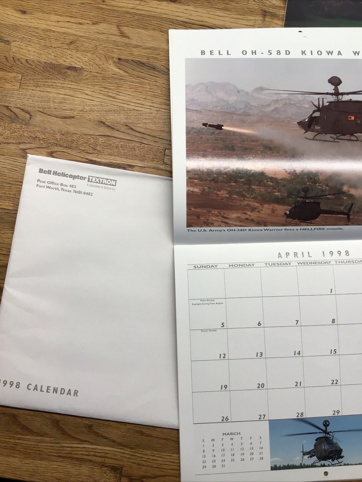 BELL HELICOPTER – Appointment Calendar – 1995 + 1997 1998 – Lot Of 3 – MM6.117
