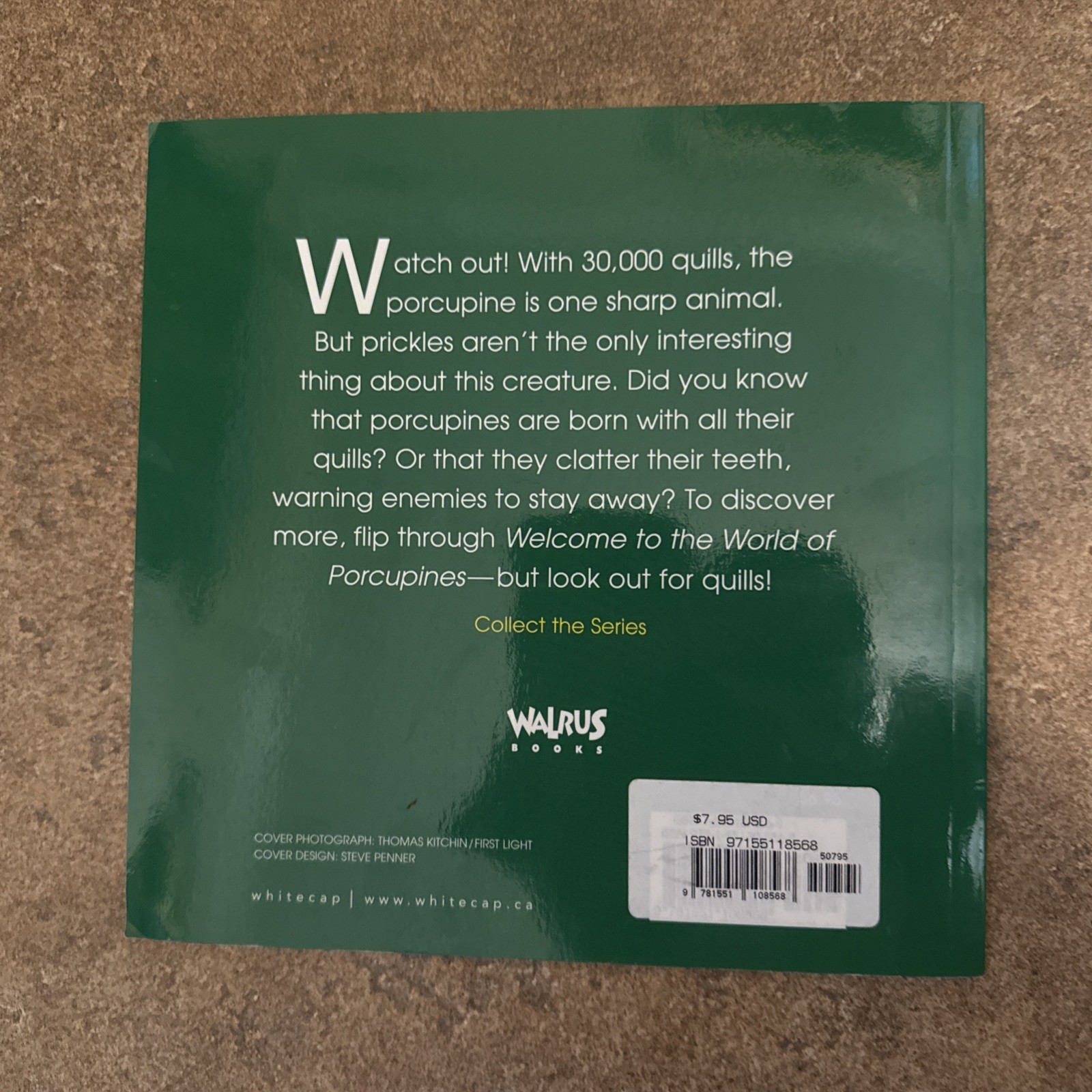 Welcome to the World of Porcupines by Diane Swanson (1999, Trade Paperback)
