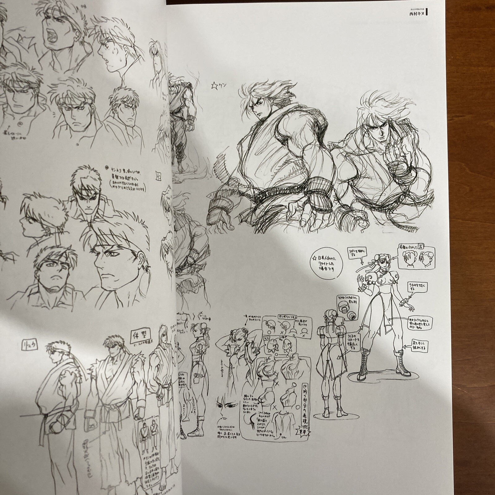 Street Fighter Artworks Kyoku Art Book Illustration