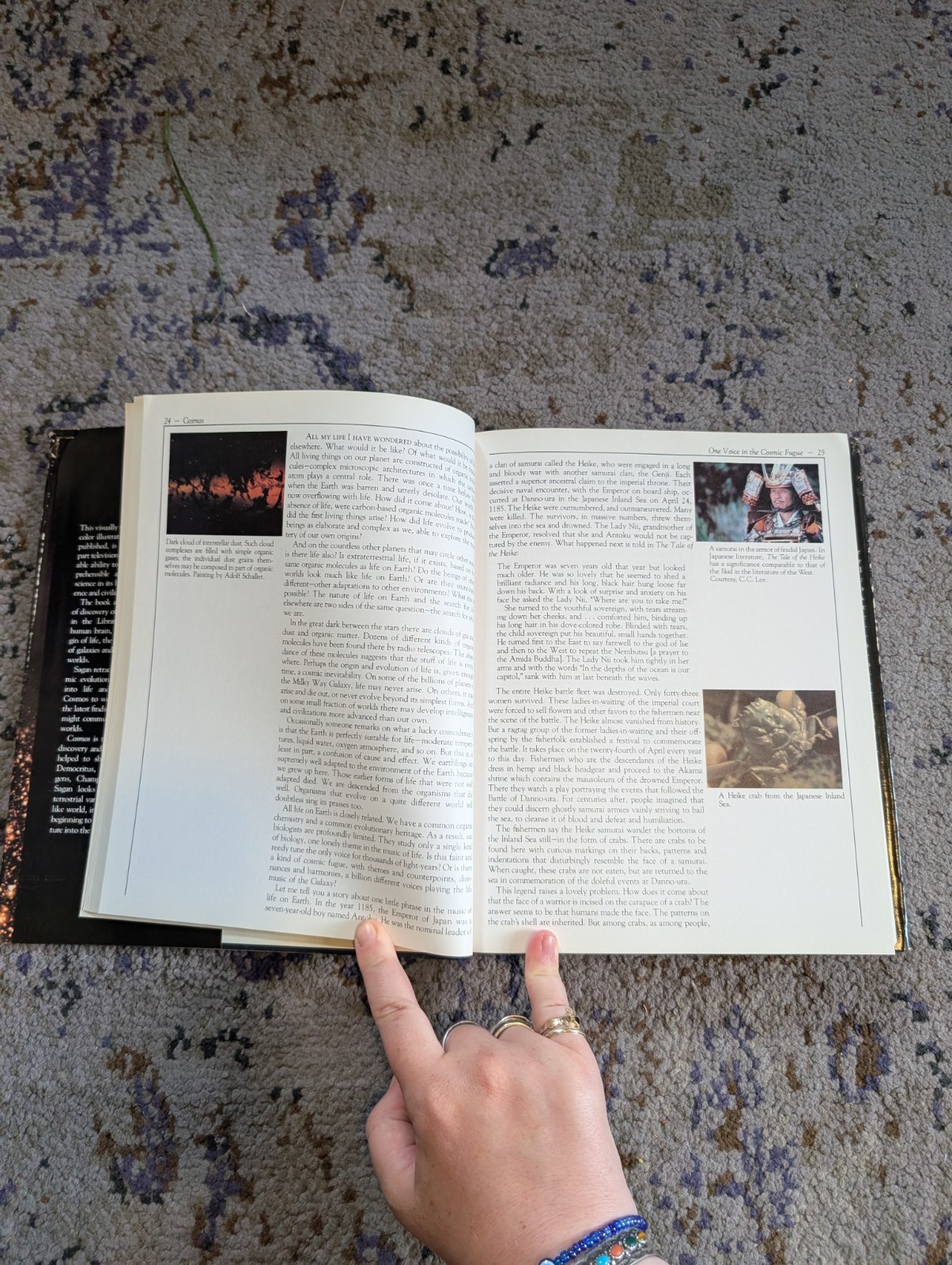 Cosmos Carl Sagan Hardcover with Dust Jacket First Edition 1980 PBS Miniseries