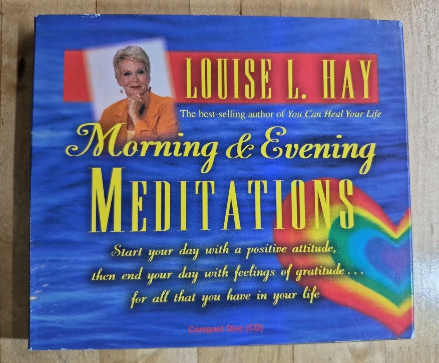 Louise Hay Morning & Evening Meditations Audio CD Pre-Owned Guided Meditation
