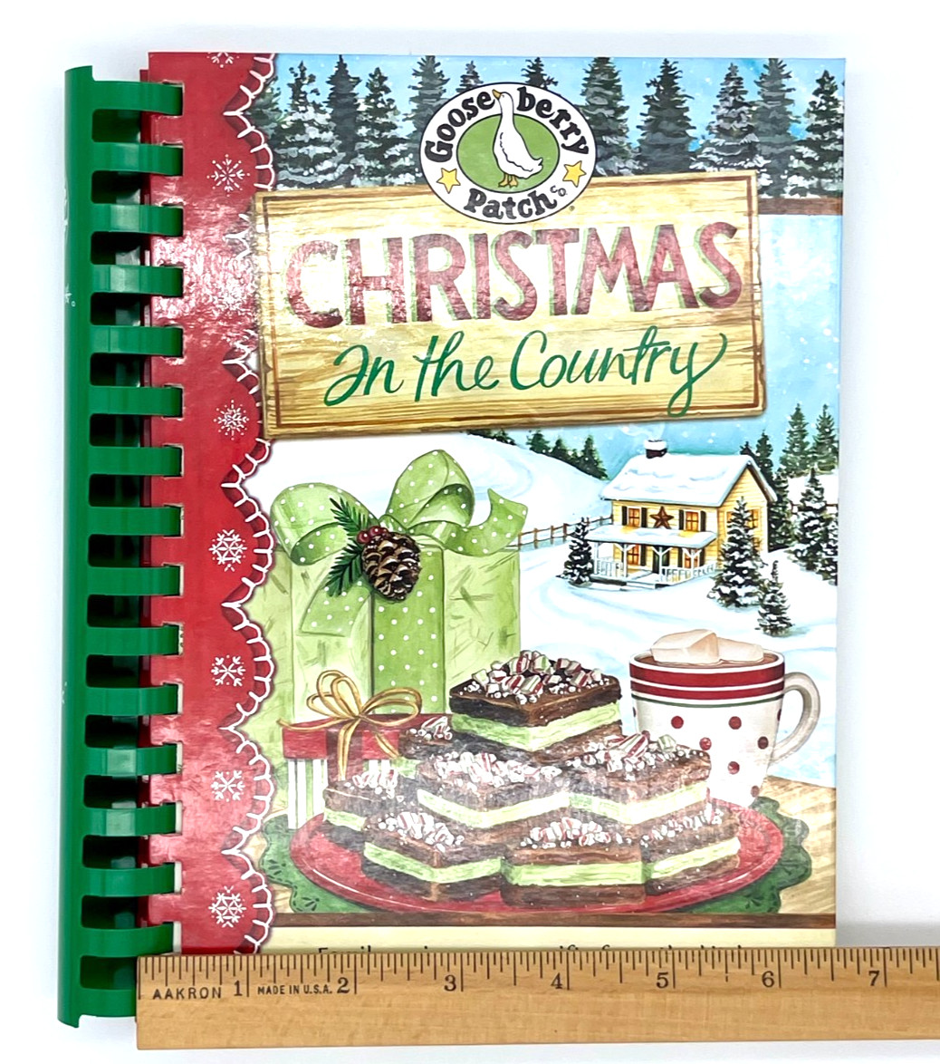 Gooseberry Patch Cookbook Christmas in the Country Recipes 2007- 222 pages