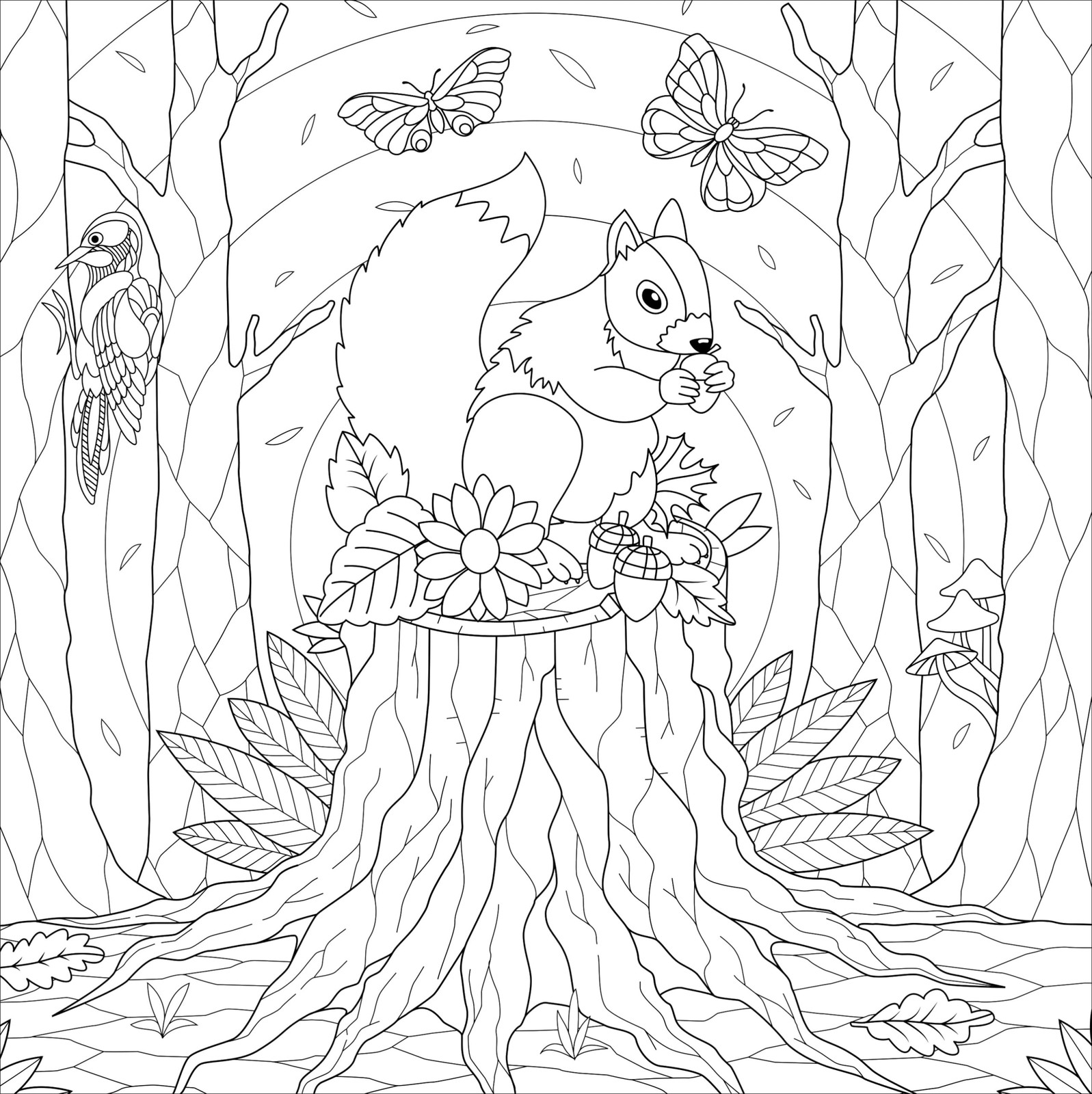 Boho Dreams Adult Coloring Book (31 one-sided designs on thick paper)…