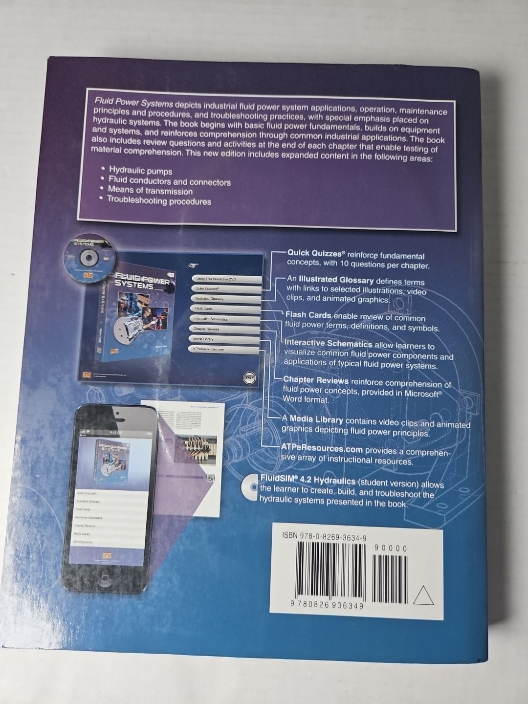 Fluid Power Systems Paperback By Patrick Klette Second Edition EUC