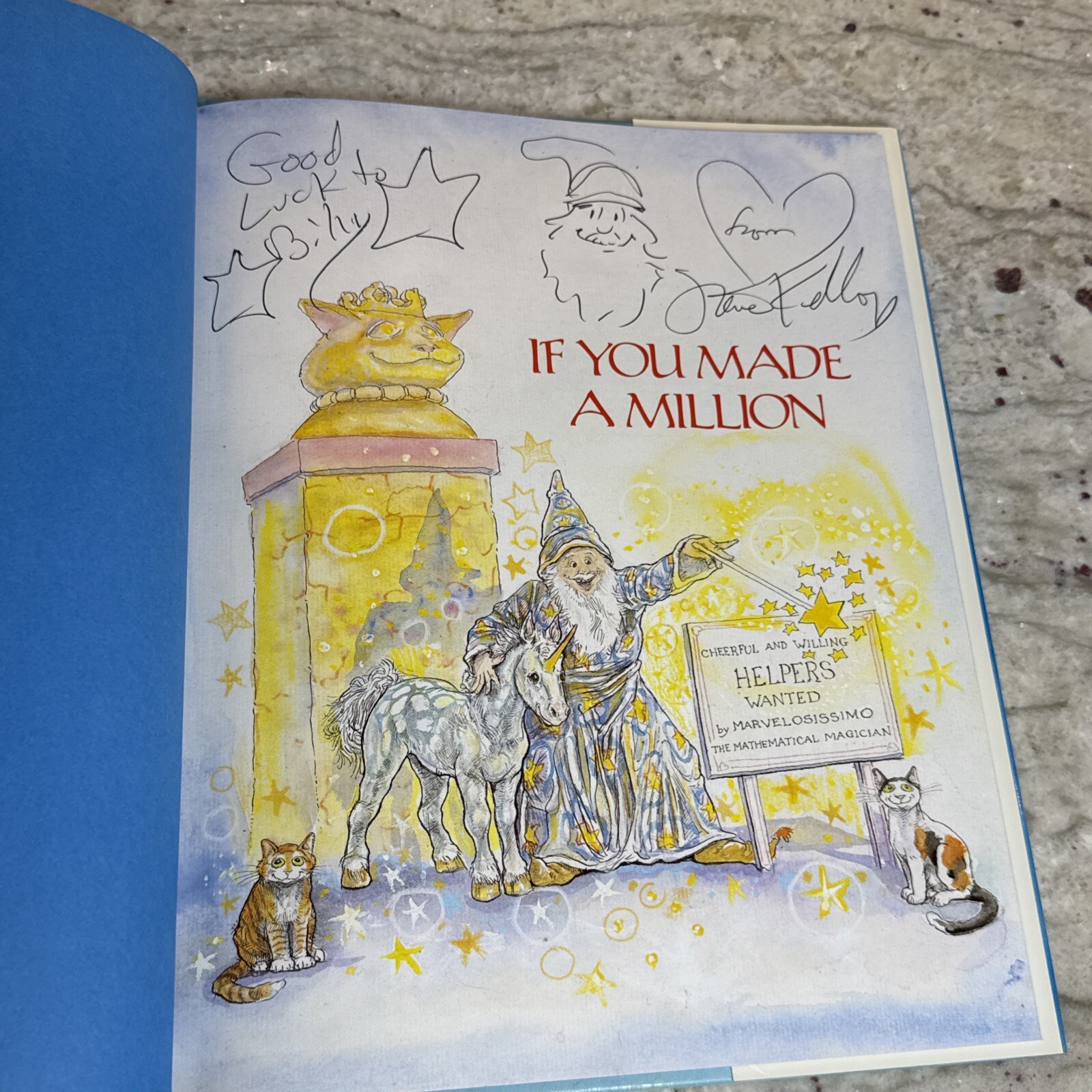 David M Schwartz If You Made a Million (Hardback) Signed First Edition