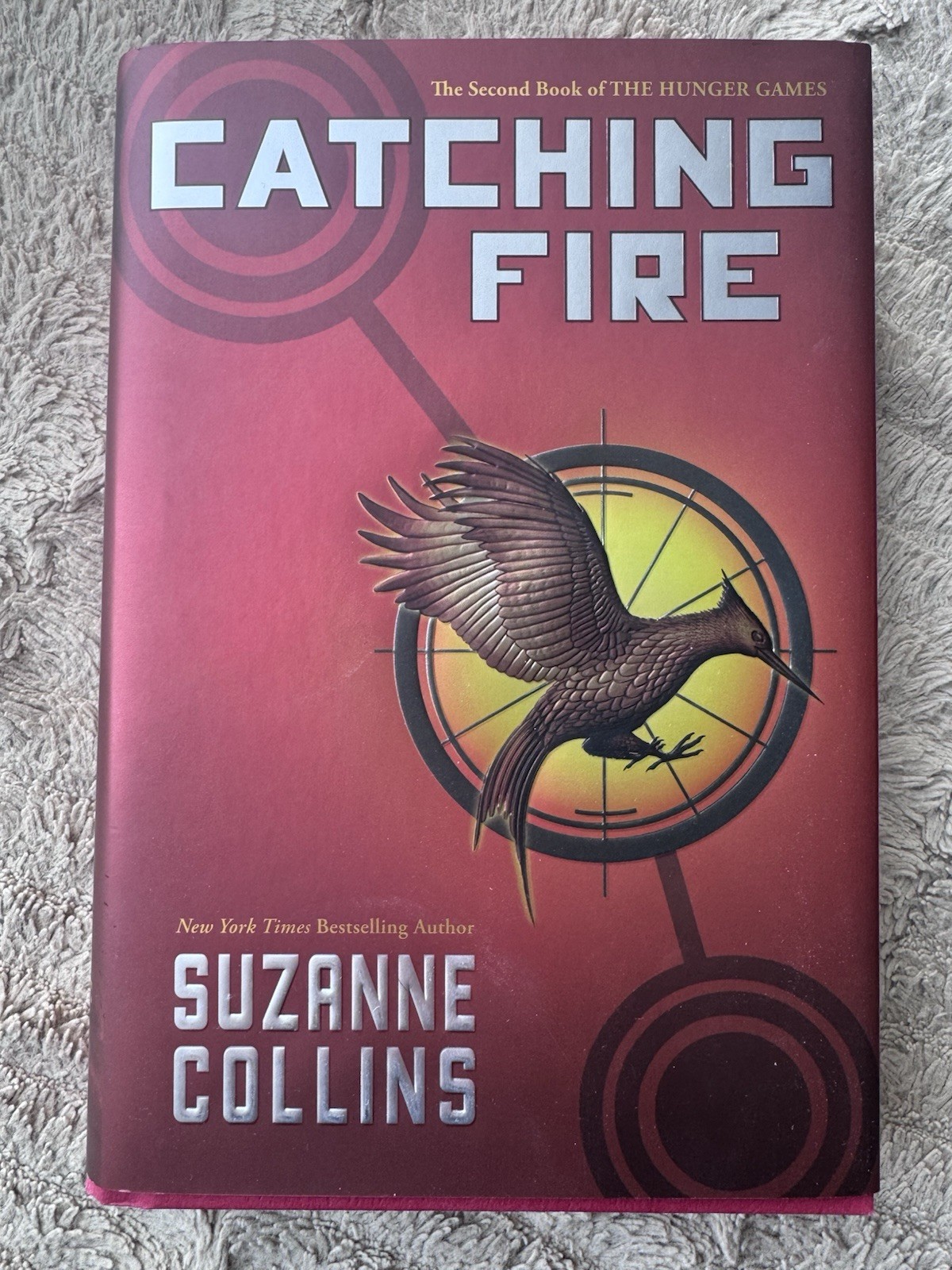 Catching Fire (Hunger Games, Book Two) by Suzanne Collins (2009, Hardcover)