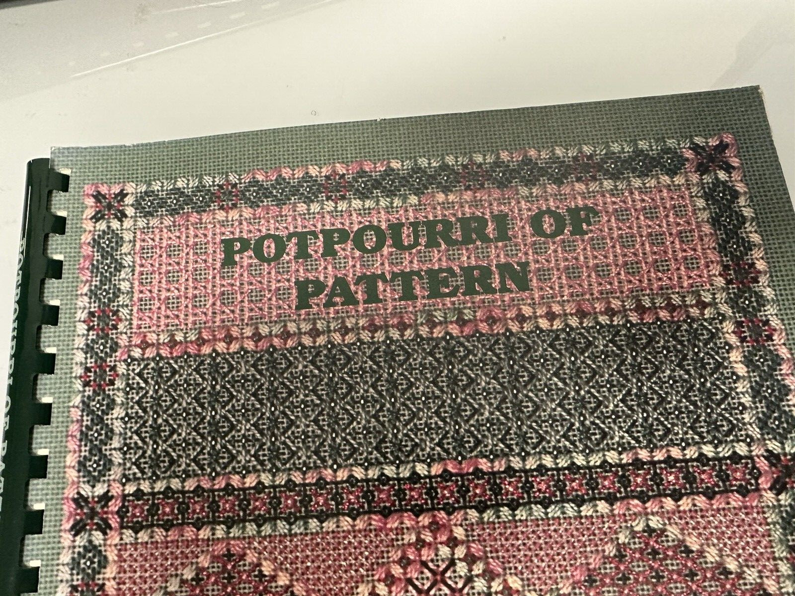 Potpourri of Pattern Ann Strite-Kurz Soft Cover Spiral Bound 132 Pages 1995