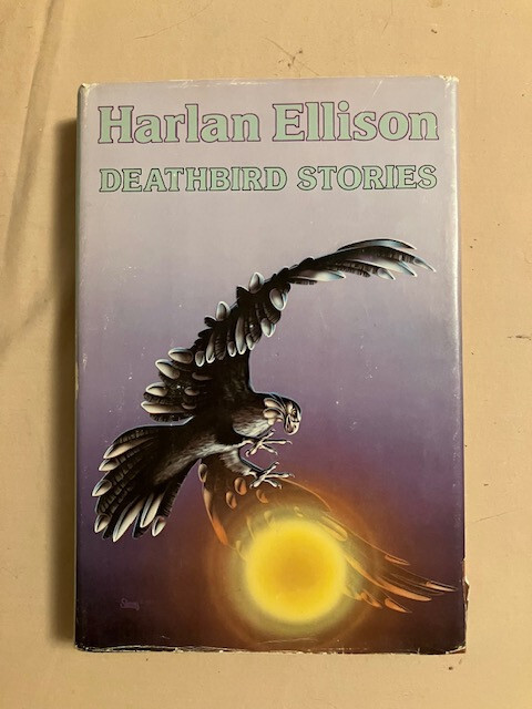 Deathbird Stories by Harlan Ellison (1983, Hardcover BCE) tear at flap on DJ
