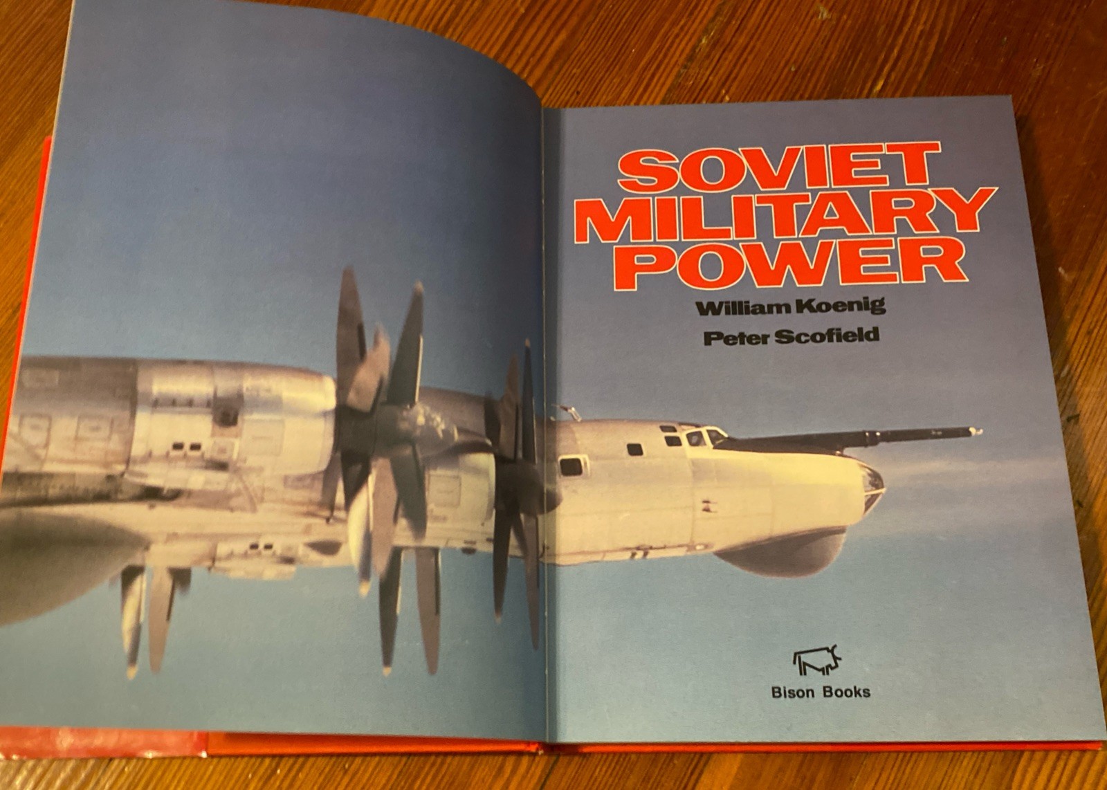 Soviet Military Power-William Koenig-Peter Scofield 1983 Hardcover Dust Jacket ￼