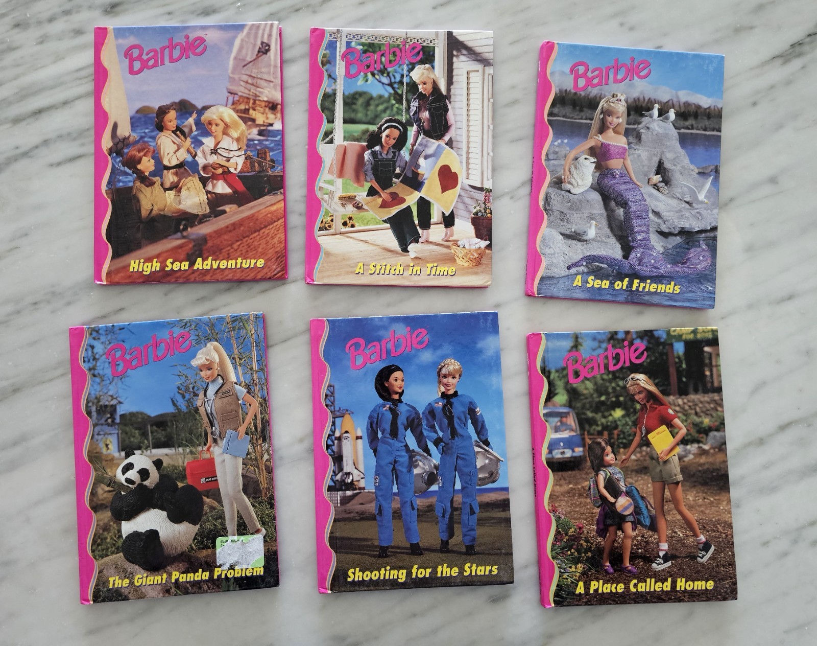 Vintage Barbie Book Collection Lot of 12 Hardcover Grolier Book Club