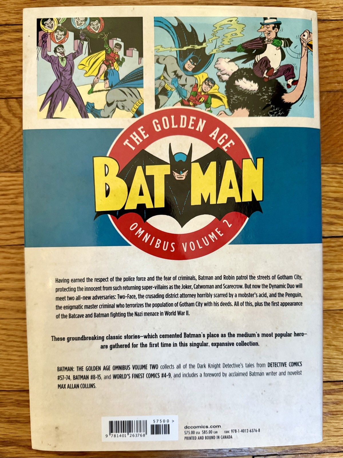 Batman – The Golden Age Omnibus – Vol. 1, 2, & 3 – Hardcover Collectibles