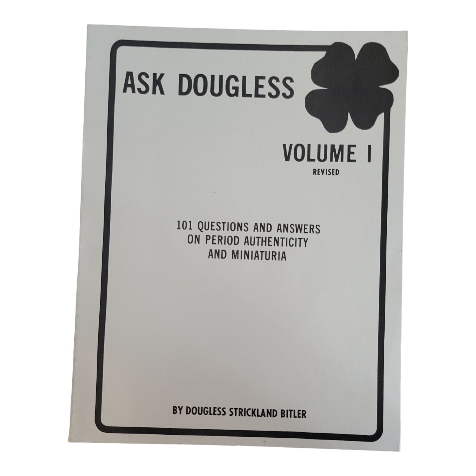 Ask Dougless Volume 1 Revised Volume 2 by Dougless Strickland Bitler Signed 80s