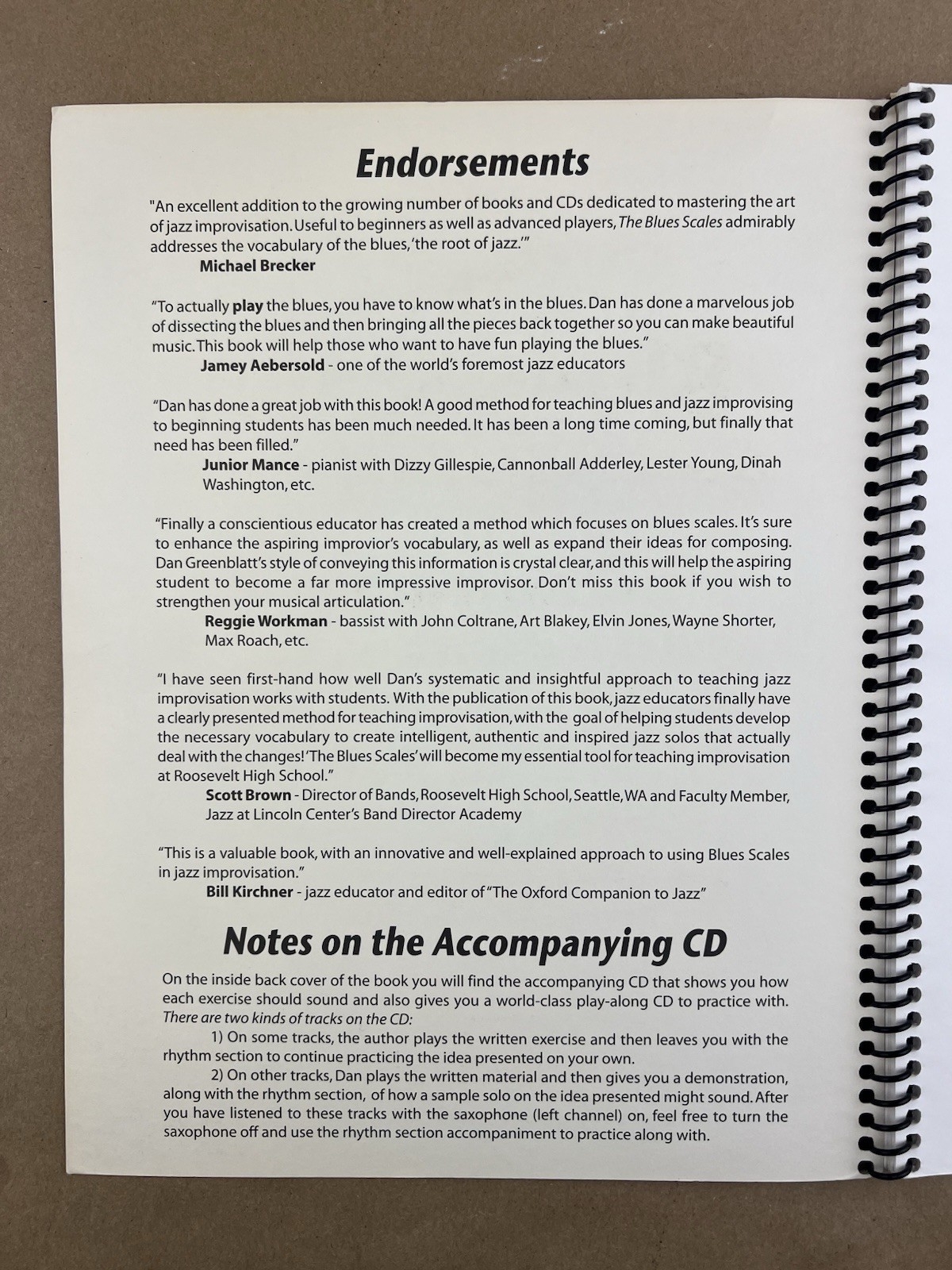 The Blues Scales: Bb, Dan Greenblatt, Essential Tools for Jazz Improvisation