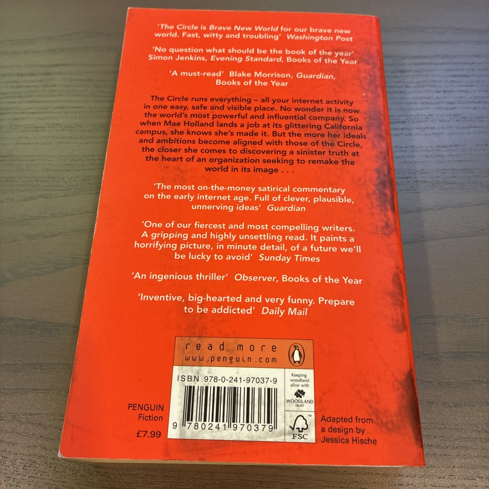 The Circle by Dave Eggers (2013, Pocket Paperback) Sci-fi Thriller Very Good