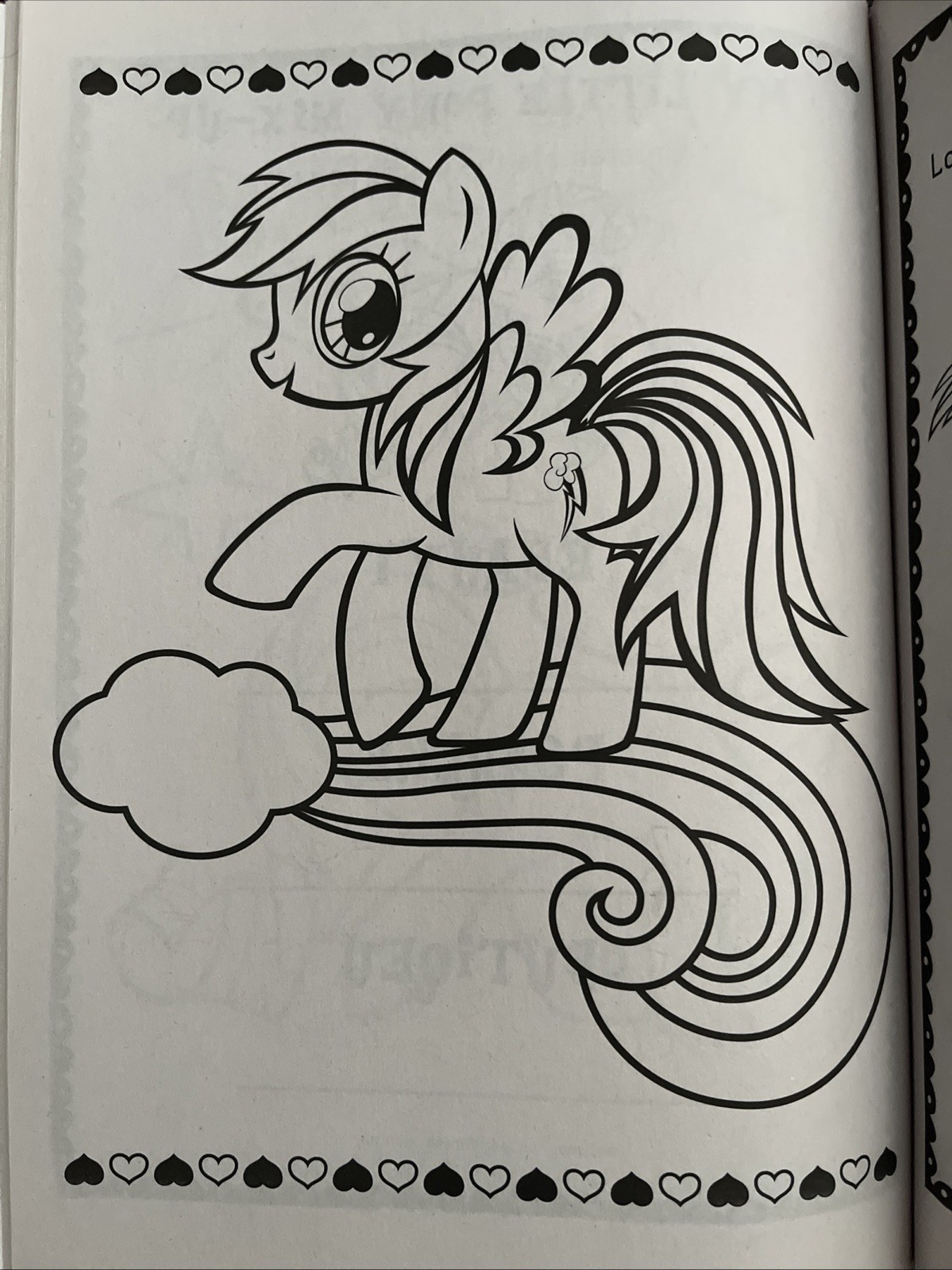 My Little Pony Jumbo Coloring & Activity Book Puzzles Games & Coloring Pages