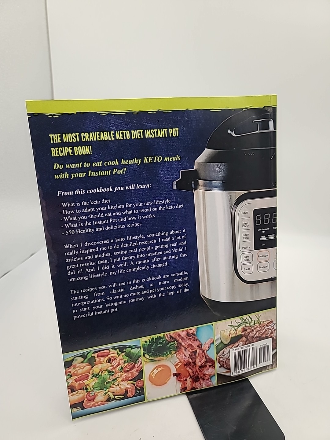 550 Keto Instant Pot Recipes : Ketogenic Diet Cookbook for Quick and Easy…