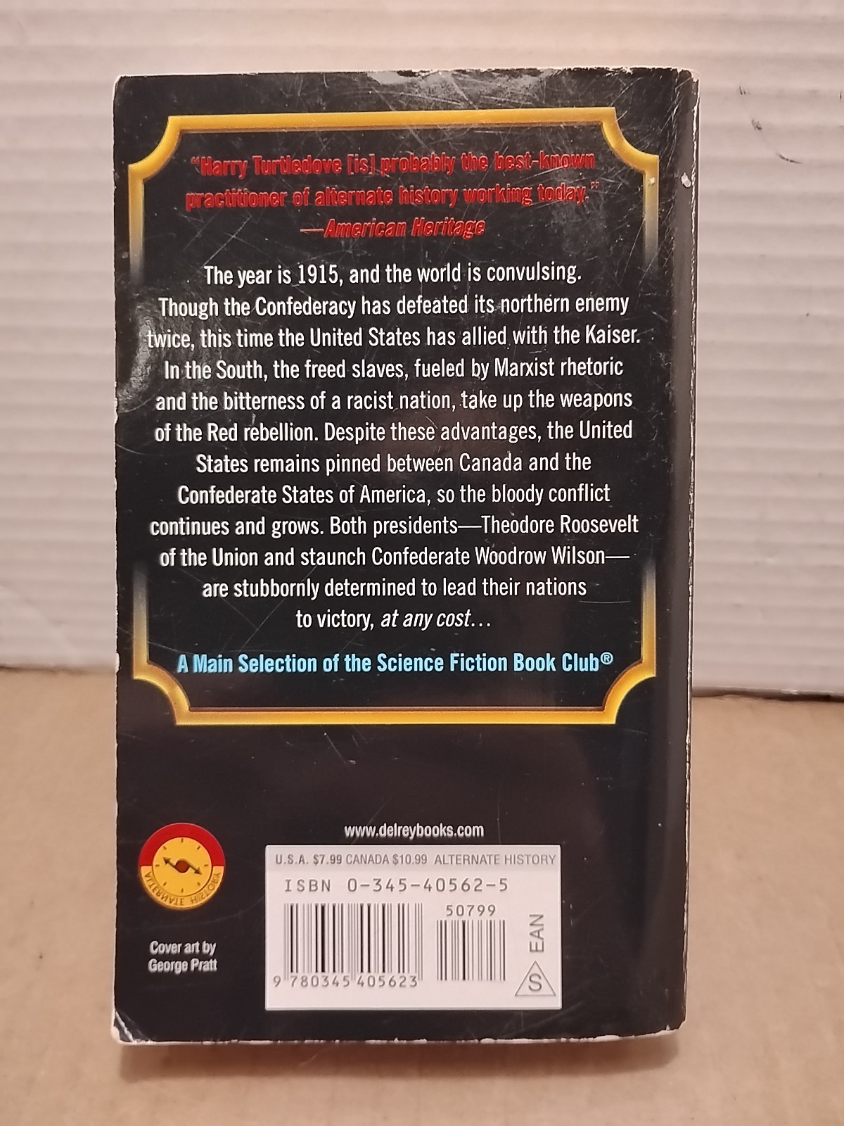 Harry Turtledove : The Great War Series – Vols. 1 to 3 – Complete in Paperback