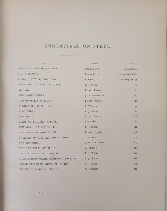 Picturesque Europe. Vol. III.. Great Britain and the Continent. Delineation by P