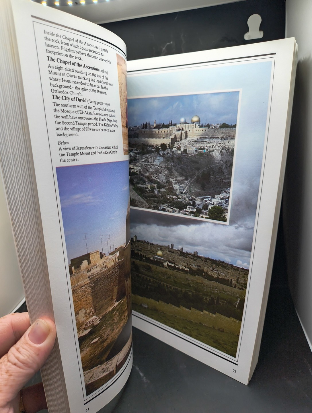 The Holy Land Book Souvenir Great Jubilee 2000 Travel Religion History Photos