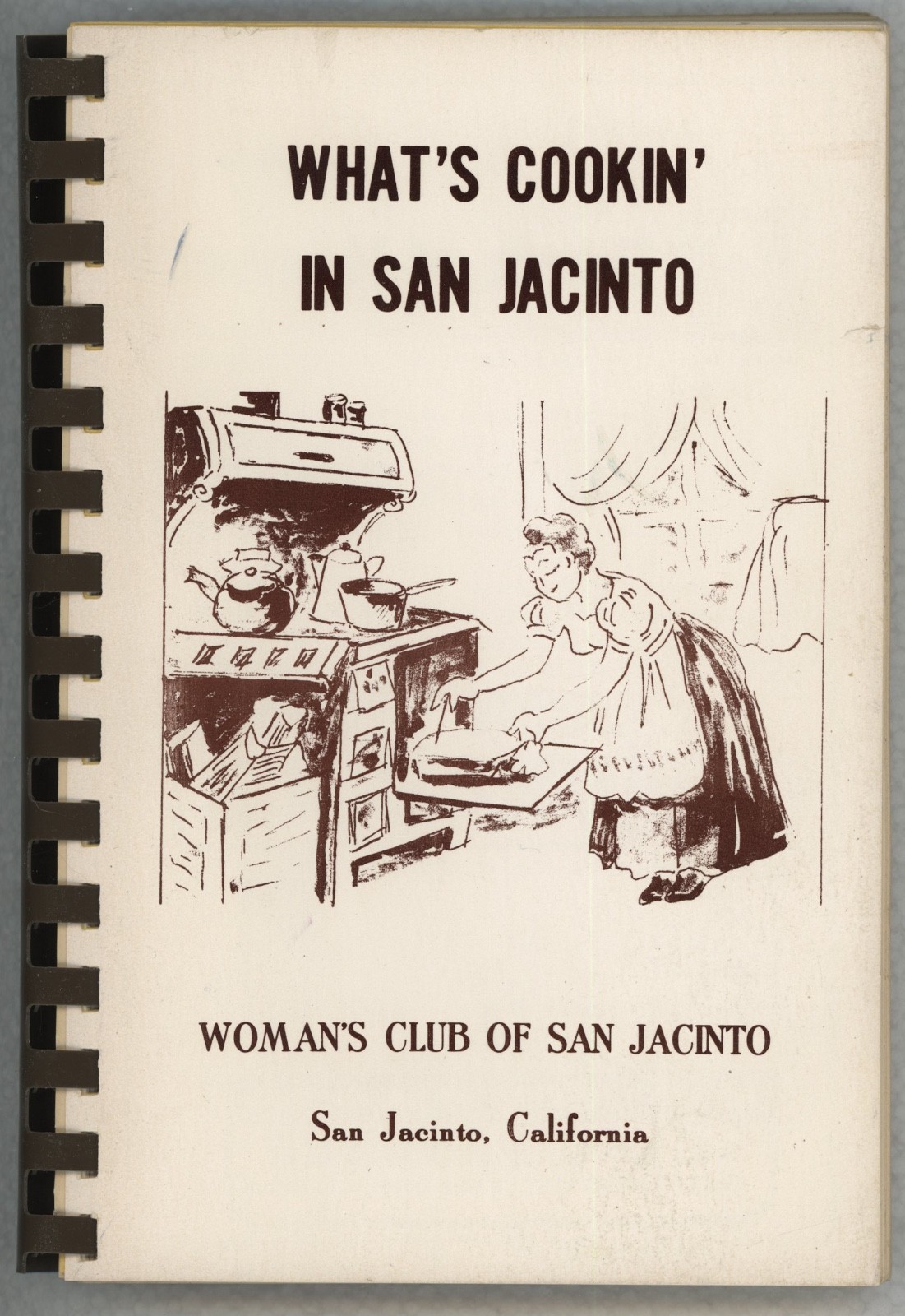 San Jacinto California Cookbook WHAT’S COOKIN’ IN SAN JACINTO Woman’s Club