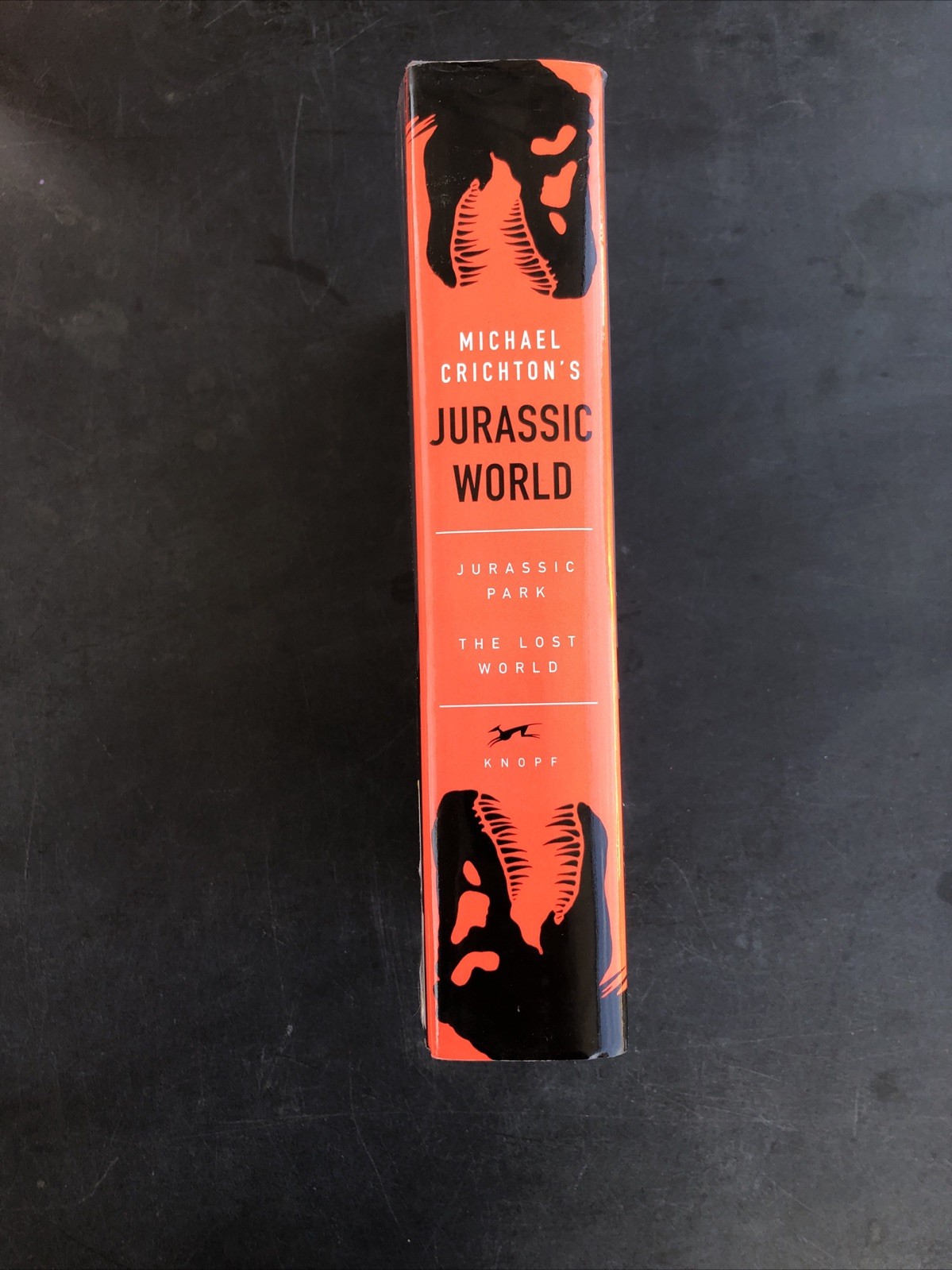 First Edition Michael Crichton’s Jurassic World 1997 Hardcover Deckled Pages