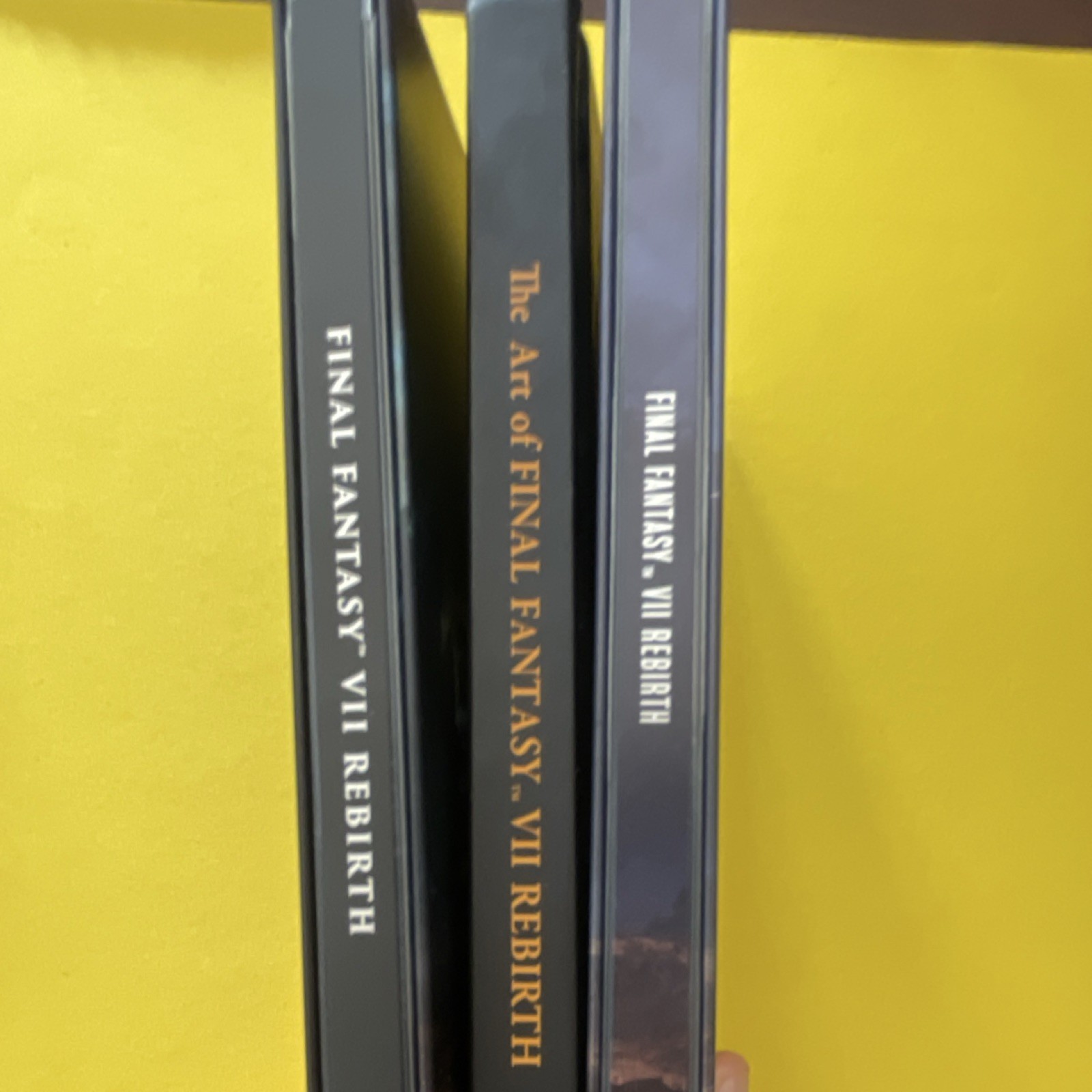 The Art of Final Fantasy VII Rebirth Hardcover Art Book and Two Steel Cases!
