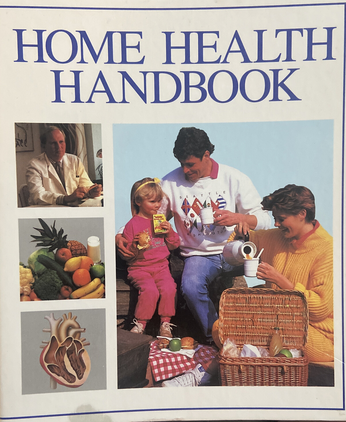 Home Health Handbook (1989, Hardcover) Binder Style Reference Pictures