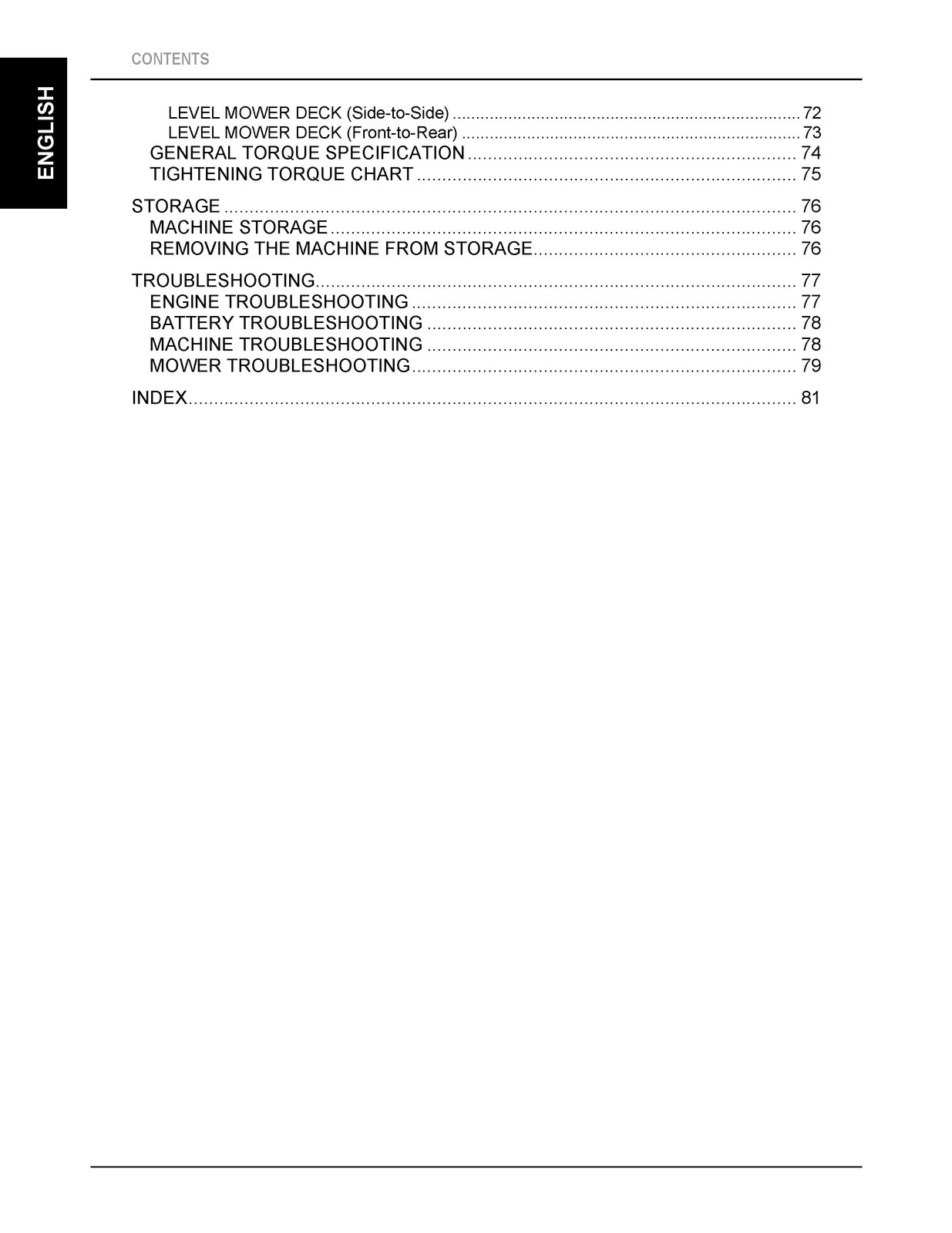 KUBOTA ZD1011 ZD1021 Zero Turn Operators Manual – WIRE BIND – TOUGH JACKET