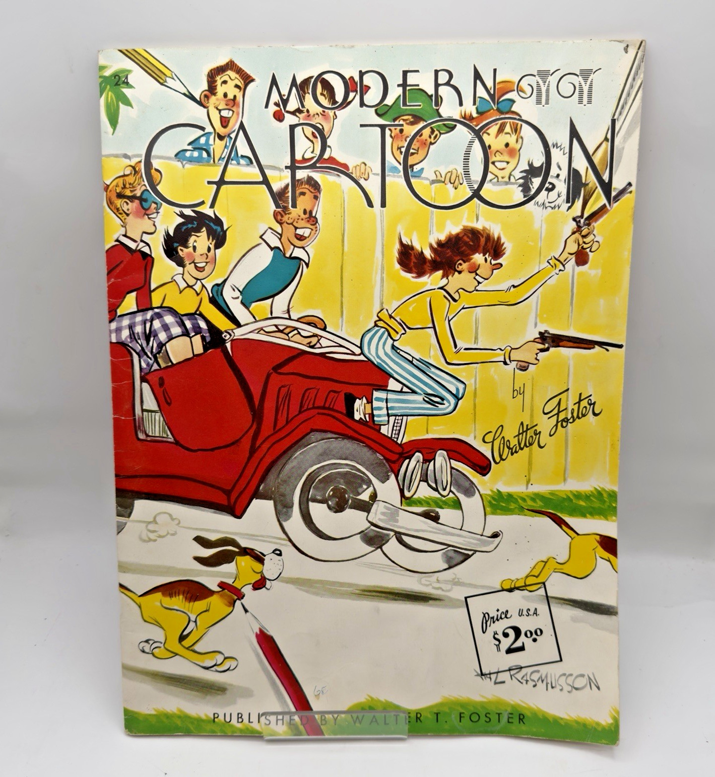 Animation & Modern Cartoon By Preston Blair Published By Walter T Foster Vintage
