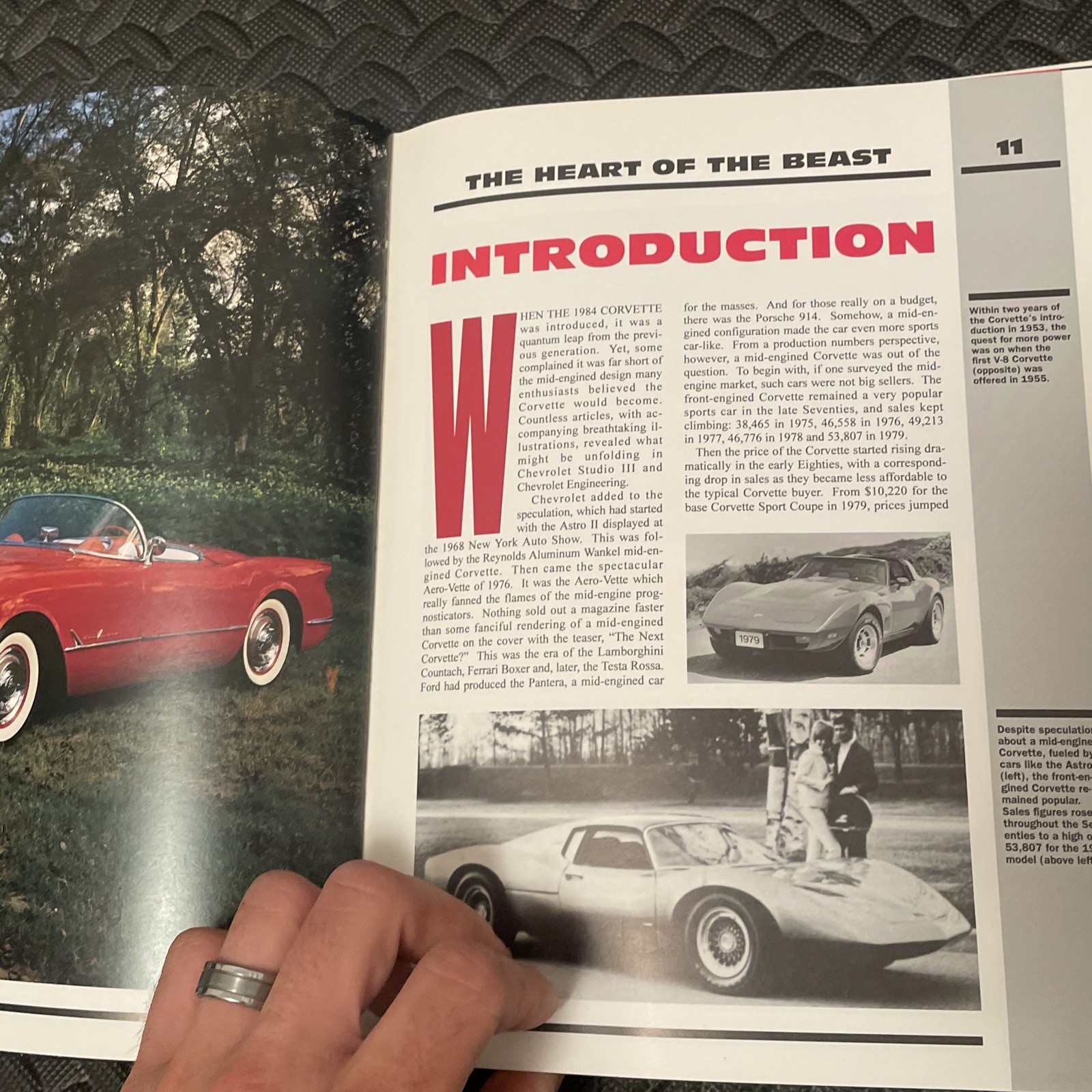 The Heart of the Beast History of the LT5 V8 & ZR-1 Corvette by Anthony Young HC