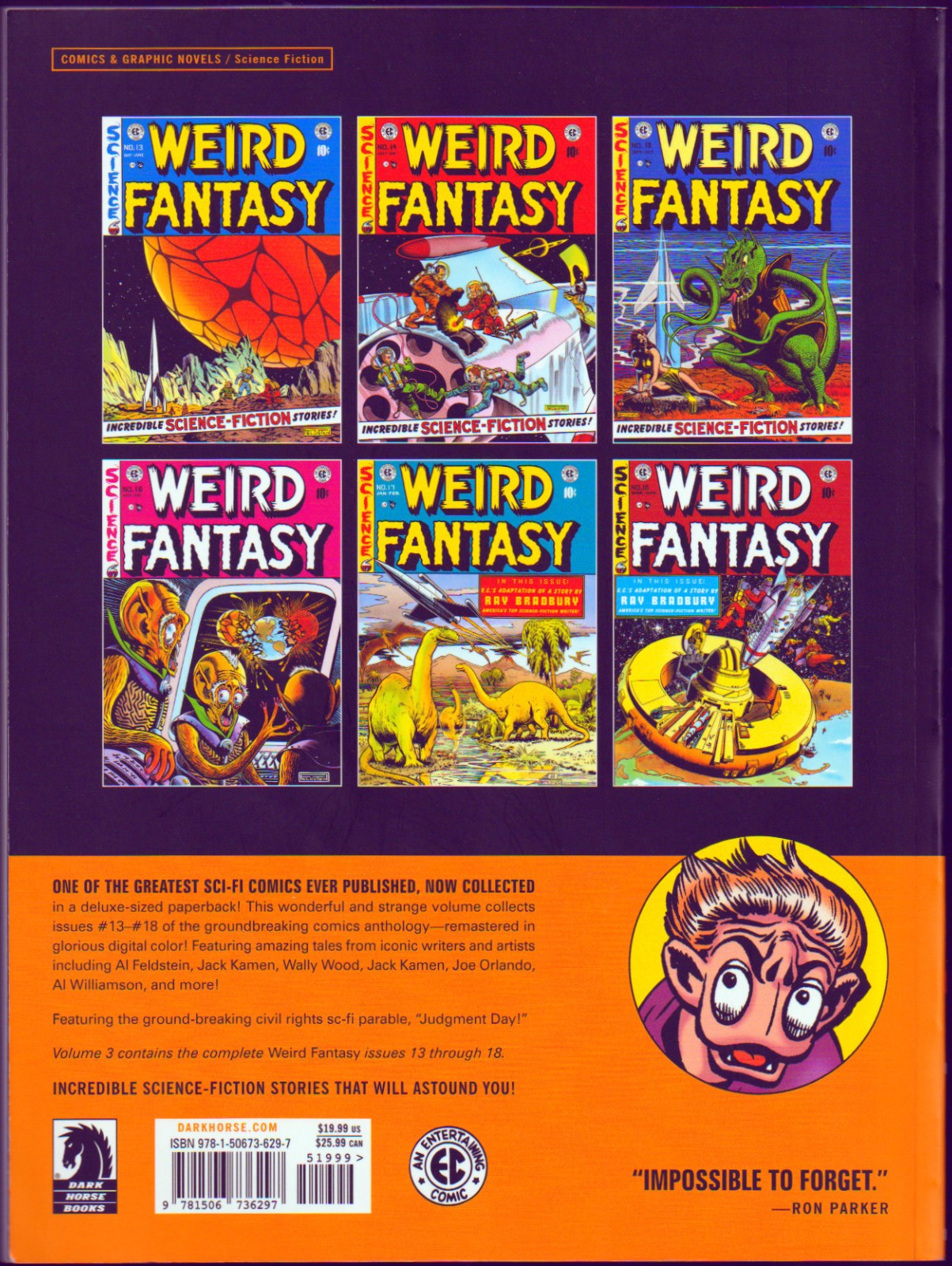 The EC Archives: Weird Fantasy Volume 3, Dark Horse, Paperback 216 pages, 2024