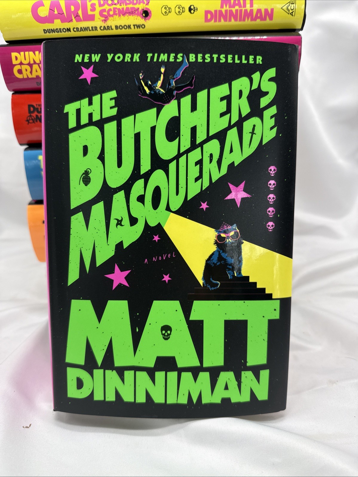 Dungeon Crawler Carl 1–8 By Matt Dinniman Hardcover Set 1st Ace Ed New & OBHouse