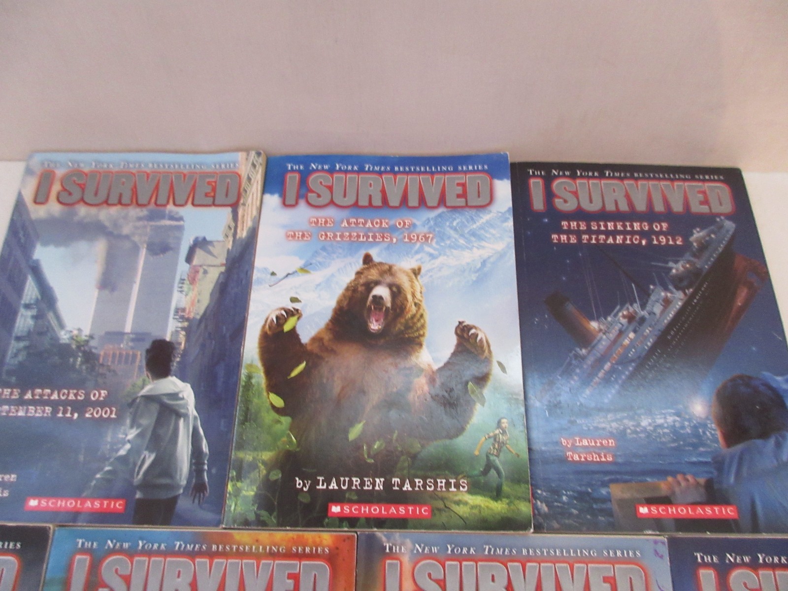 I Survived Lot Of 7 Lauren Tarshis Books Bundle