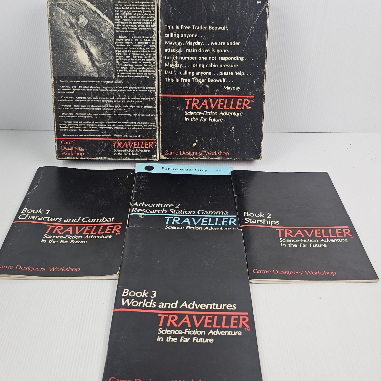 TRAVELLER Science-Fiction Adventure in the Far Future 301 – Game Designers 1977