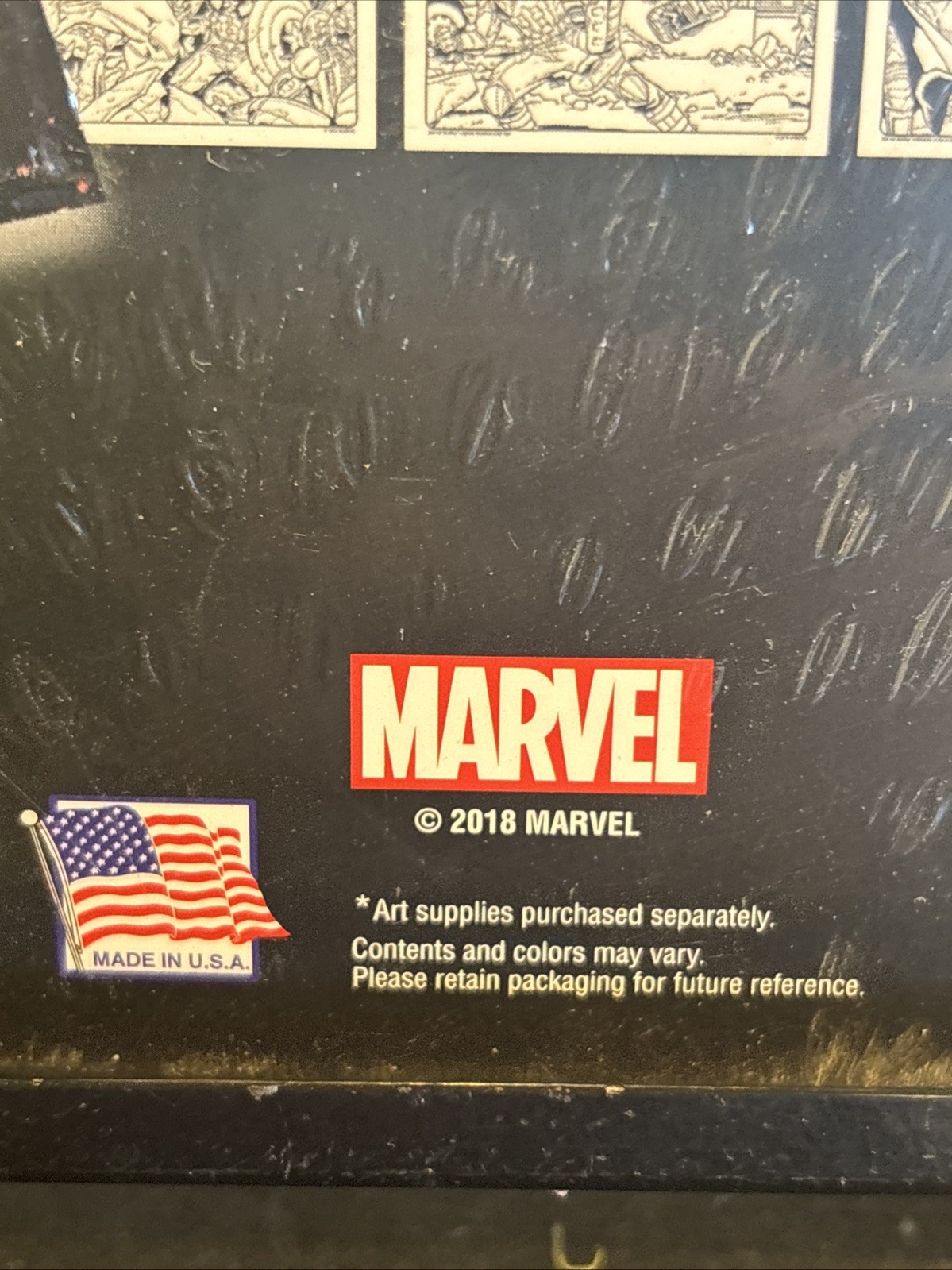 Crayola Art With Edge Marvel Avengers Endgame 28 Pages + 1 Poster Sealed New