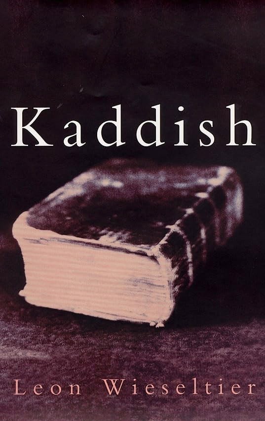 Kaddish by Wieseltier, Leon Paperback Book The Fast Free Shipping