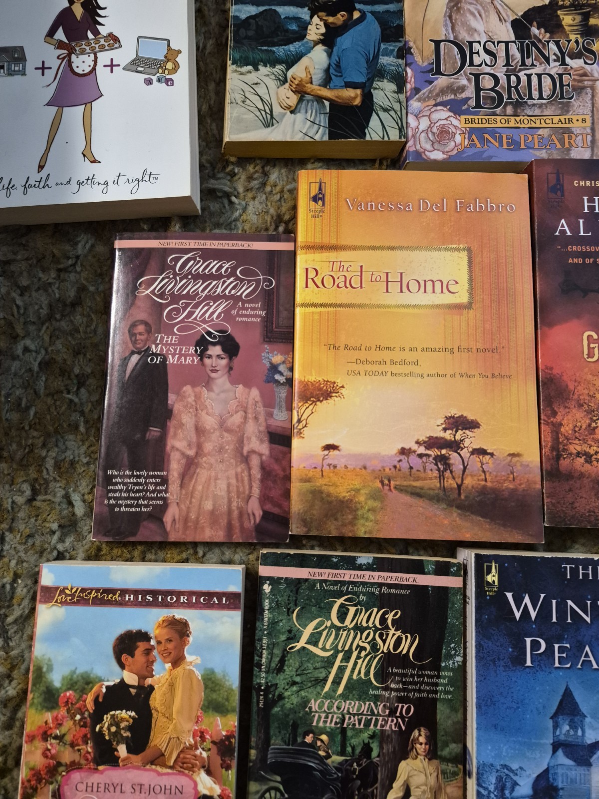 LOVE INSPIRED ROMANCE PAPERBACK BOOKS MISC ROMANCE TITLES LOT OF 22