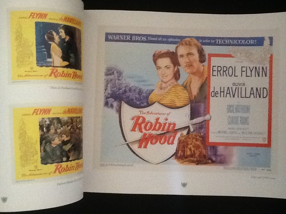 Errol Flynn Films Posters Robin Hood Davis Olivia Captain Blood Lobby Cards SC
