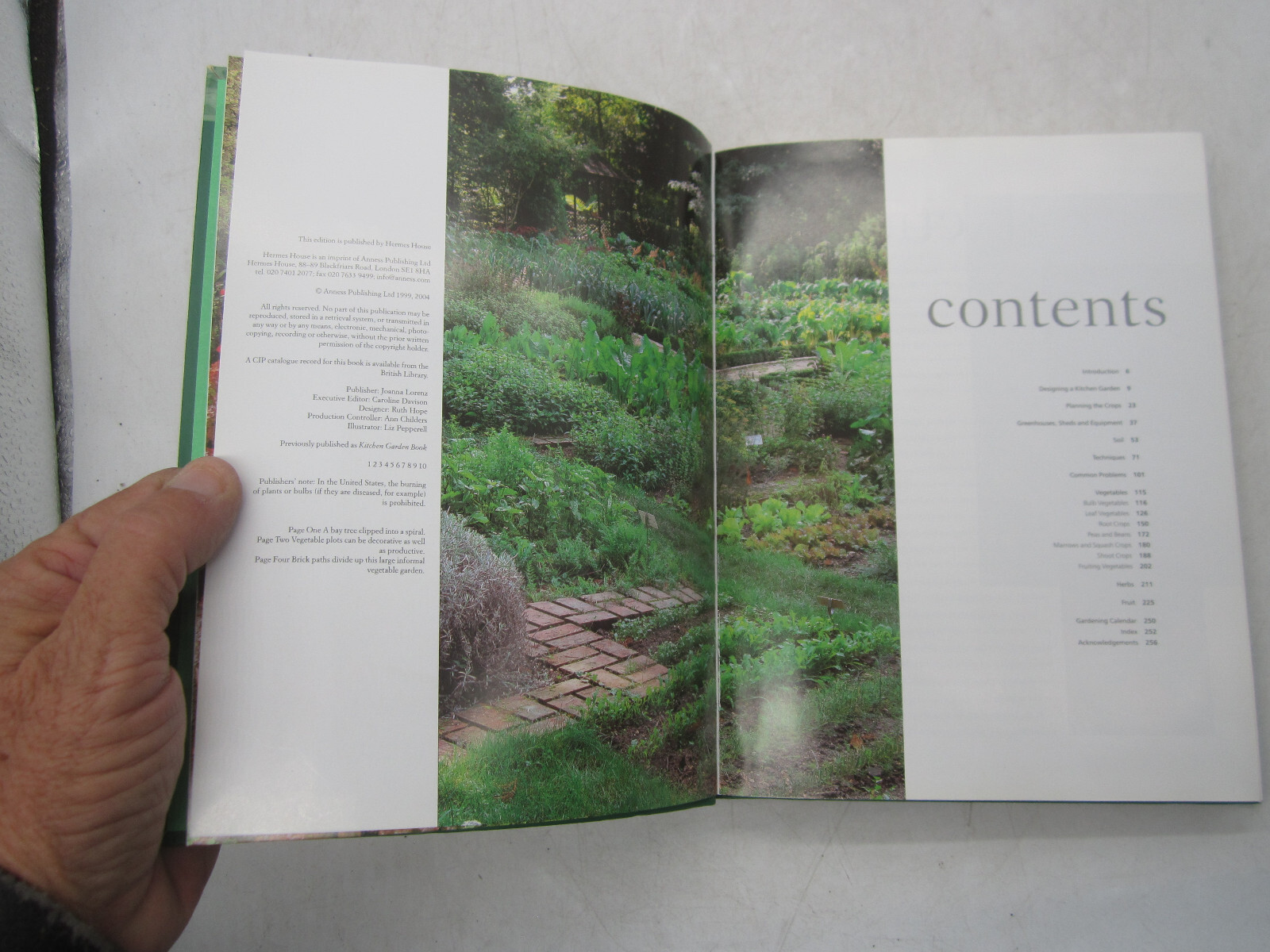 How to Grow Fruit and Vegetables by Richard Bird Anness Publishing 2004 SC