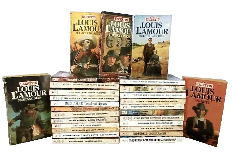 Louis L’Amour Lot of 28 Western Paperbacks