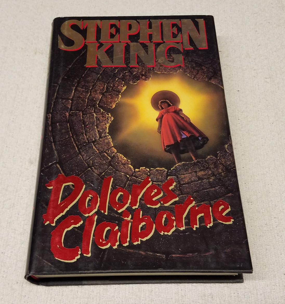 STEPHEN KING hardcover DOLORES CLAIBORNE COPYRIGHT ©1993 First edtion