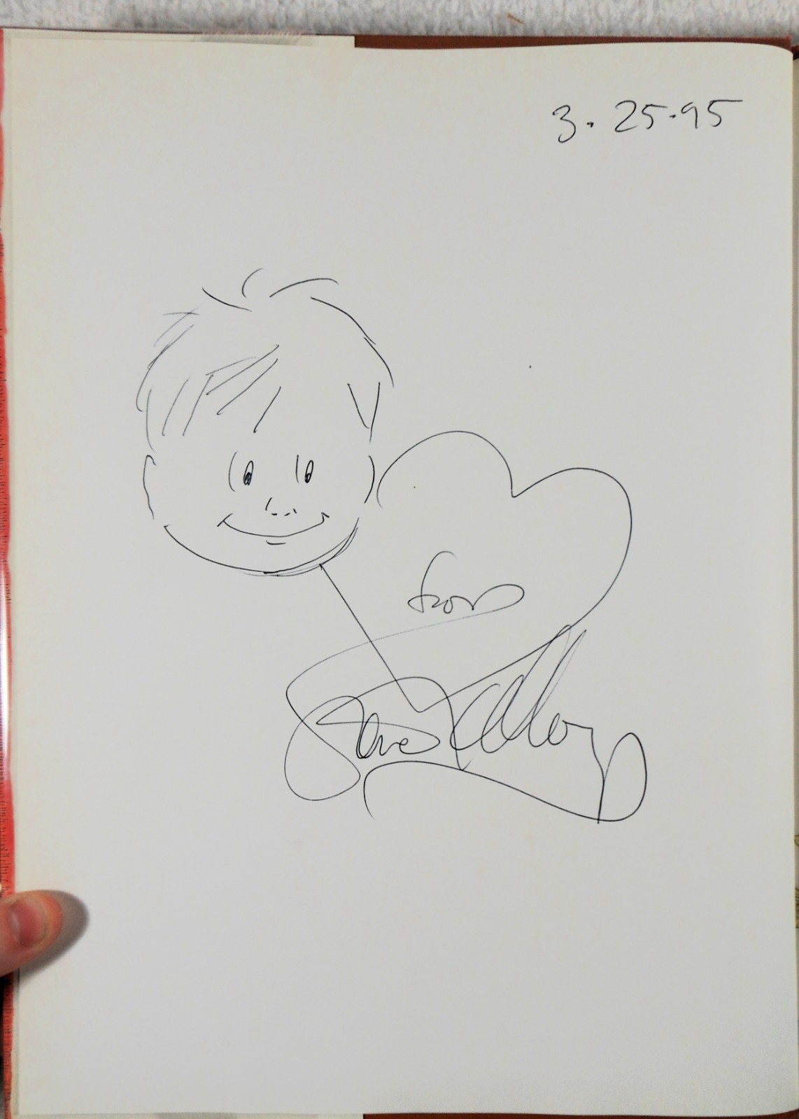 PAUL BUNYAN — Steven Kellogg — Signed & Dated w/ Drawing • Ex‑Library HC/DJ