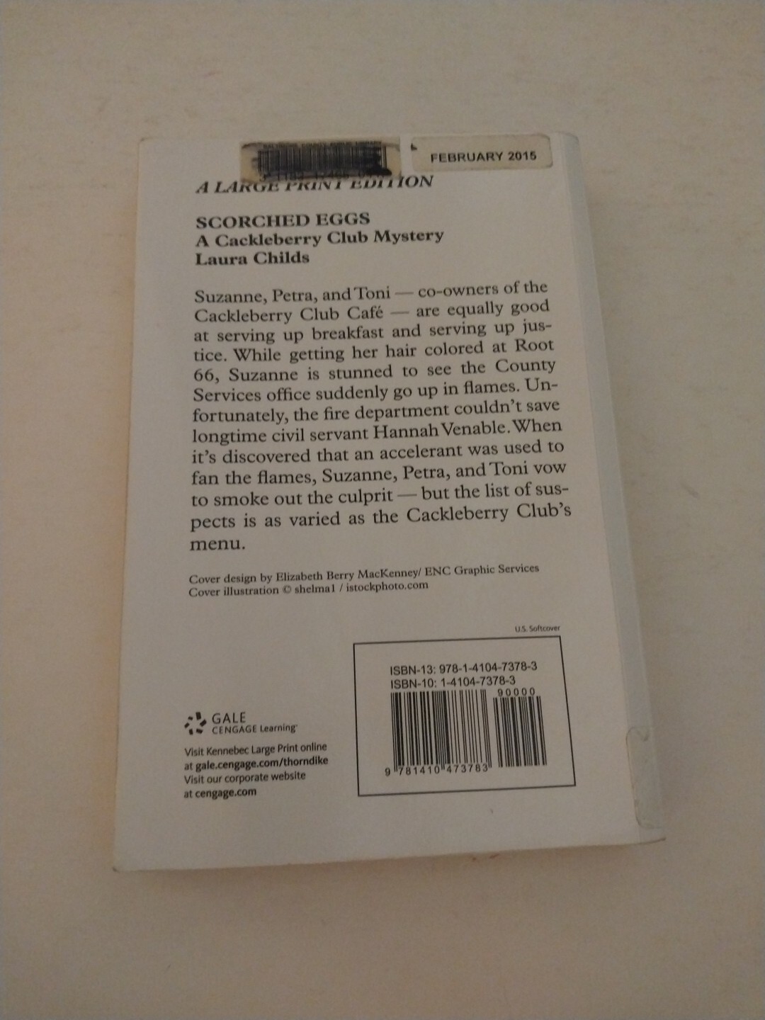 Scorched Eggs by Laura Childs (2015, Trade Paperback)