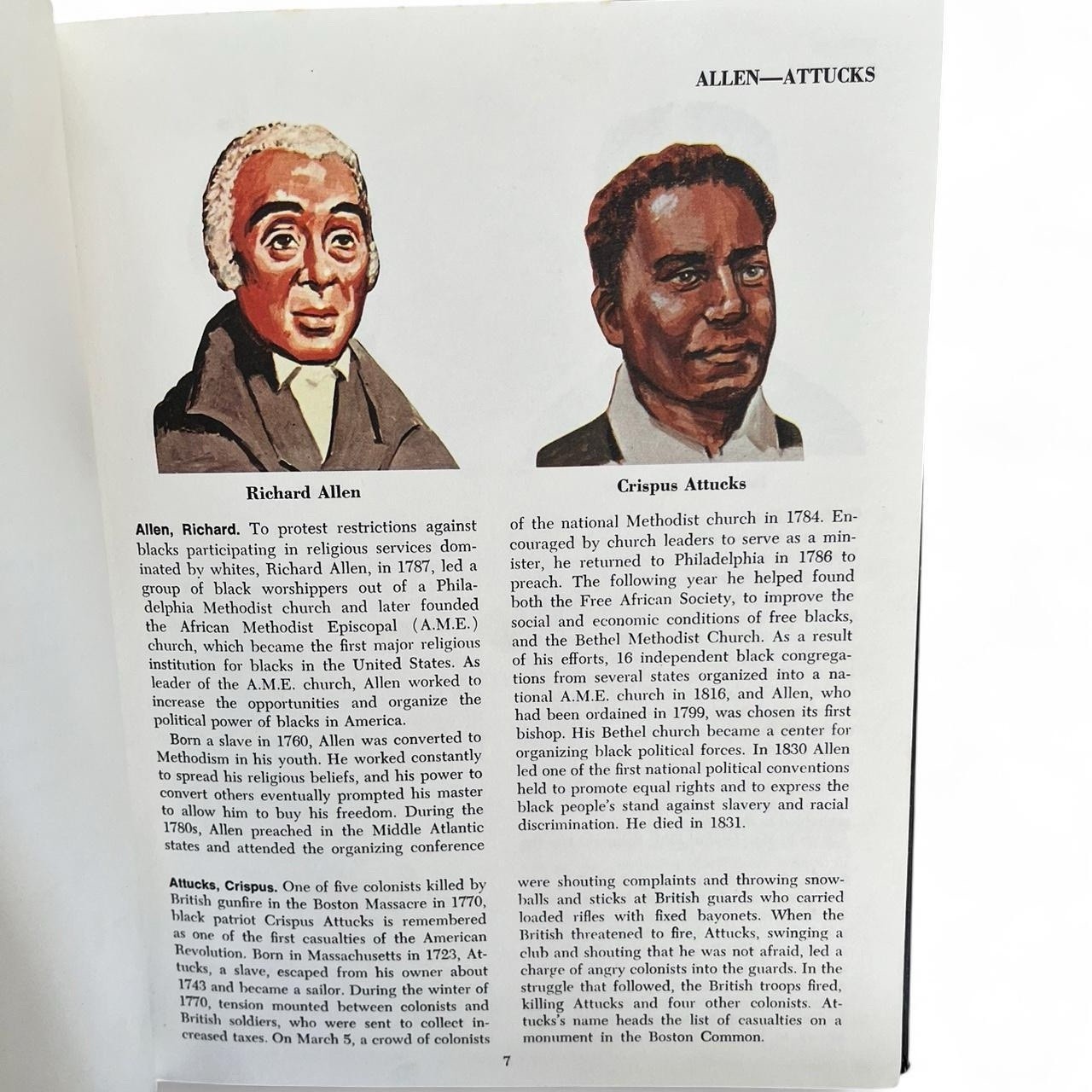 1975 RARE Vintage Clothbound Hardcover Black American Nonfiction Reference Book